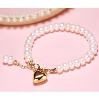 Zoetwater parel kralen armband