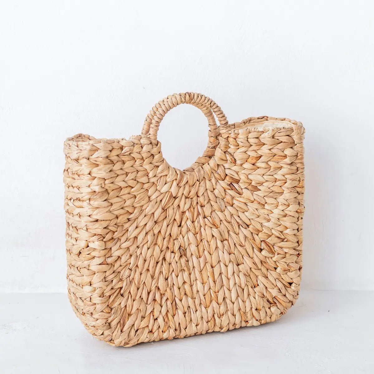 Geweven Zomertas SAMBAS – Waterhyacint