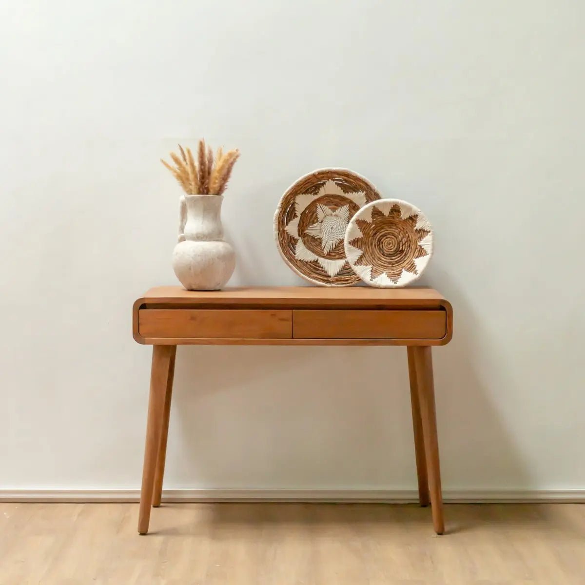 GUMA Wandmand & Decoratieve Schaal – Gemaakt van Bananenvezel