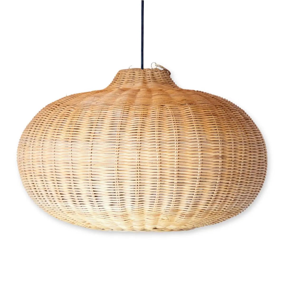 Anjani Grote Rotan Lampenkap – Boho Hanglamp Ø56 cm Handgemaakt