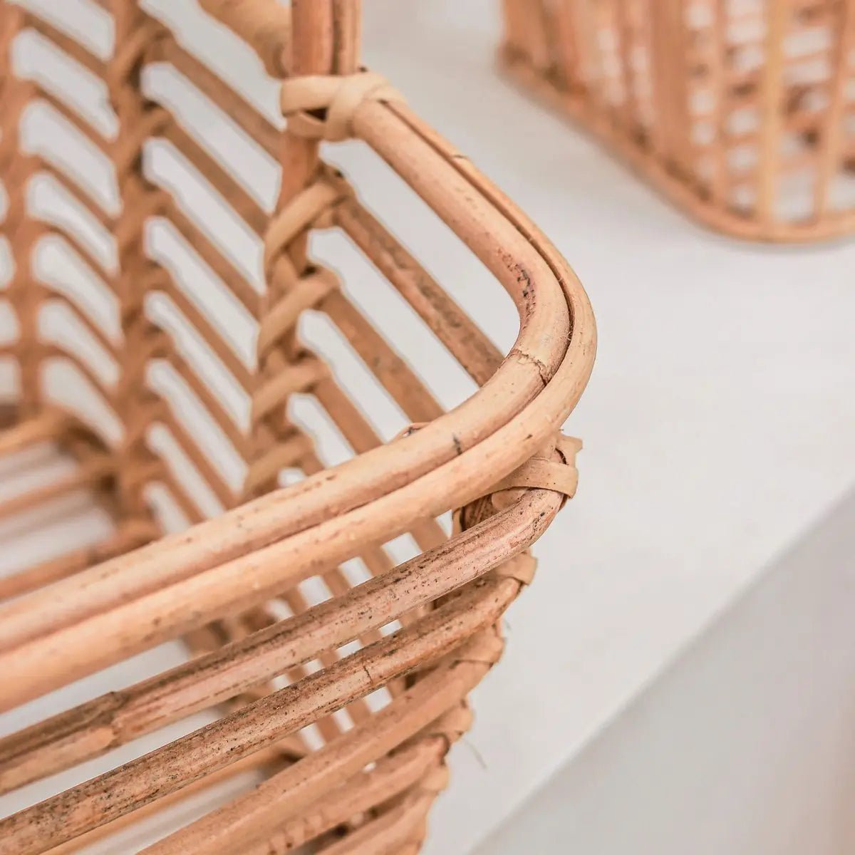 Wasmand, Plantenmand & Opbergmand KUPANG van Rotan | 3 Maten