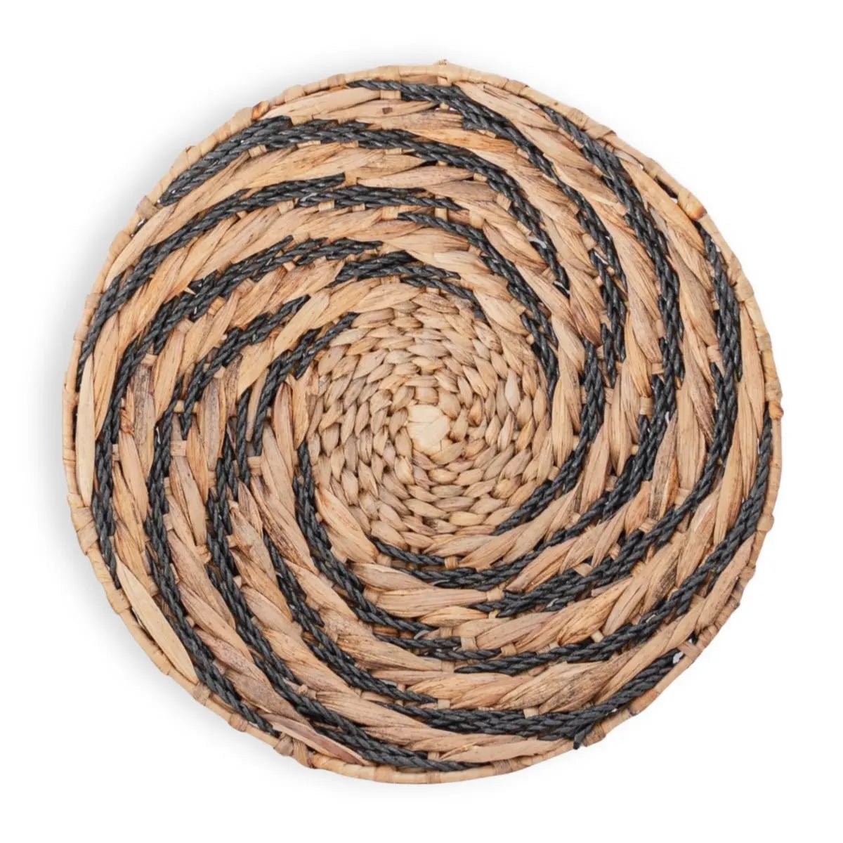 BANDUNG Ronde Wandmand of Decoratieve Schaal – Waterhyacint