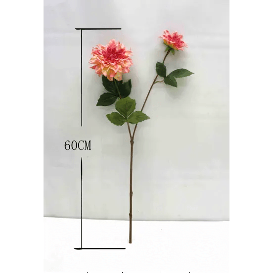 kunstbloem Dahlia(hand touch) 60 cm
