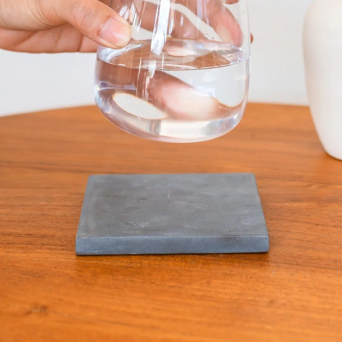 Grijze Marmeren Onderzetters | Set van 4 of 8 | MEWALI