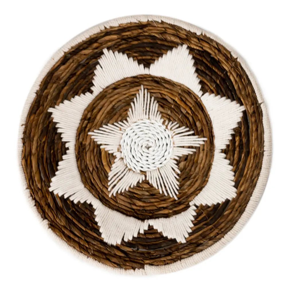 GUMA Wandmand & Decoratieve Schaal – Gemaakt van Bananenvezel