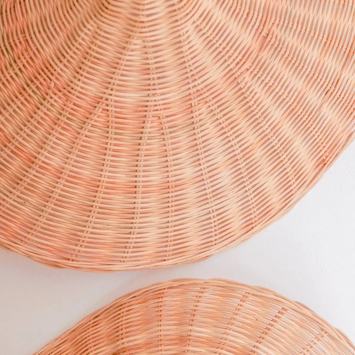 Rotanlamp SAYAN – Trechtervorm, Natuurlijke Vezels, 2 Maten