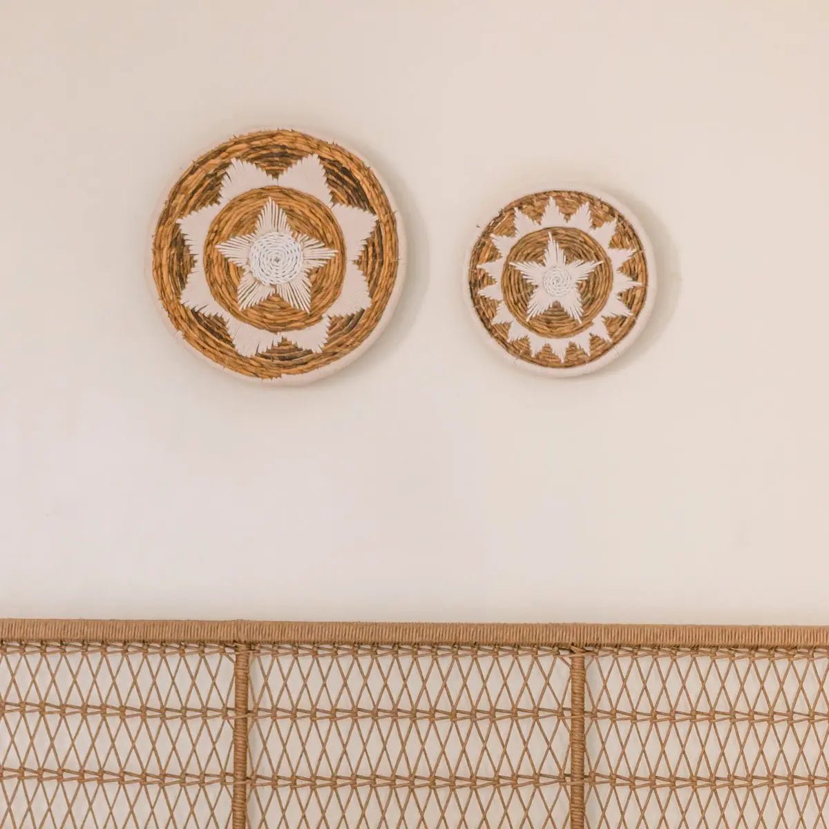 GUMA Wandmand & Decoratieve Schaal – Gemaakt van Bananenvezel