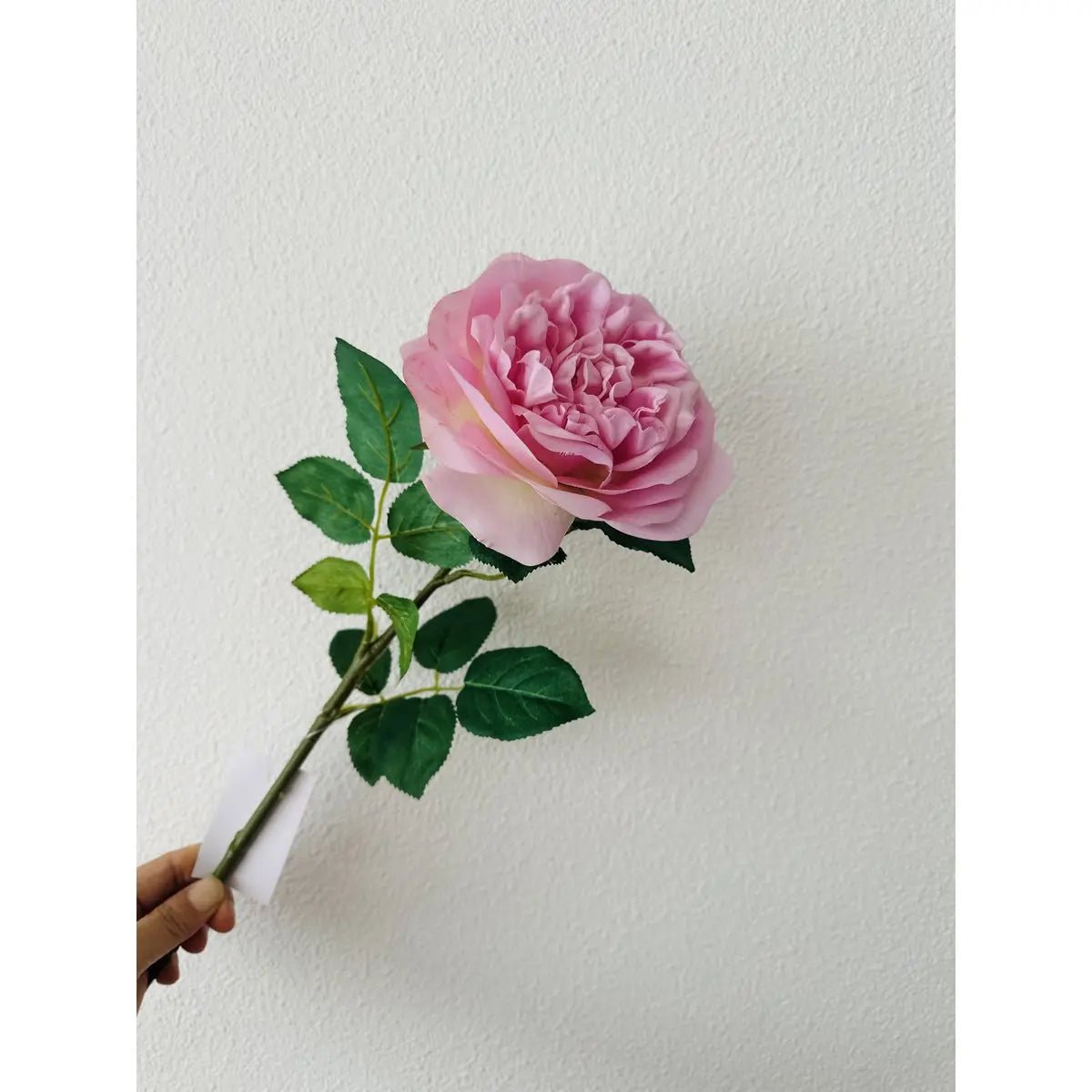Hand Touch Rose 65cm Purplek 1stk