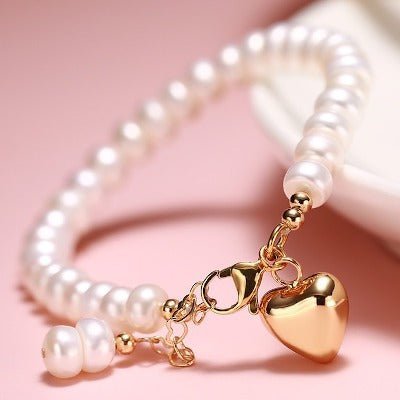 Zoetwater parel kralen armband
