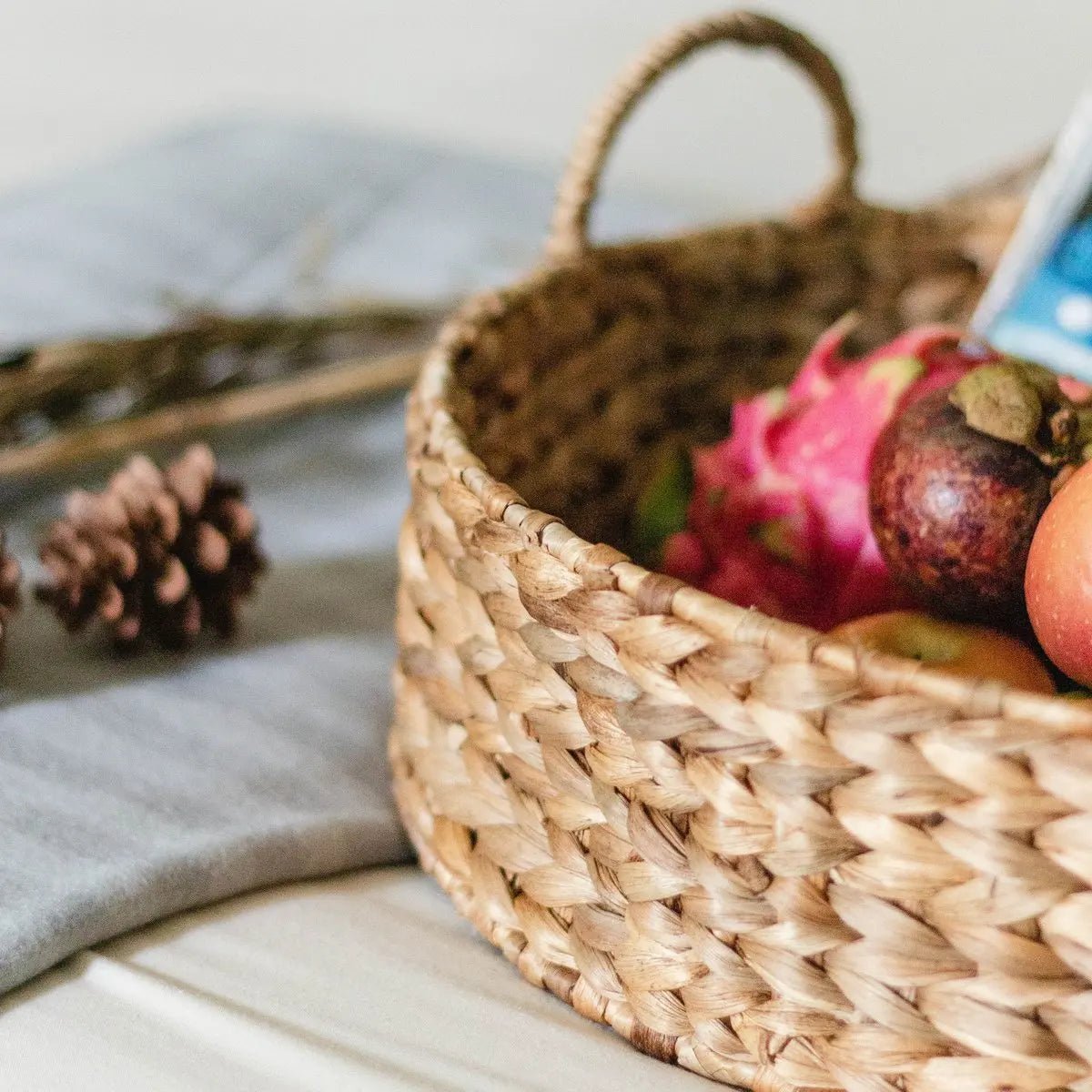 Decoratief Dienblad MATAHARI van Waterhyacint 3 Maten