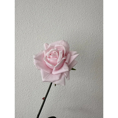 Hand Touch Rose 72cm pink 2STUKS