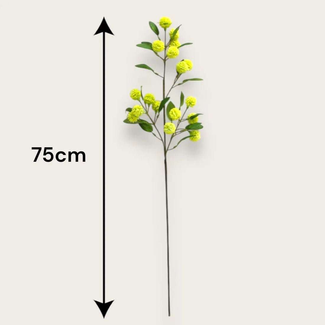 Passiflora edulis | Zijden kunstbloem | Lengte 75cm  1stk