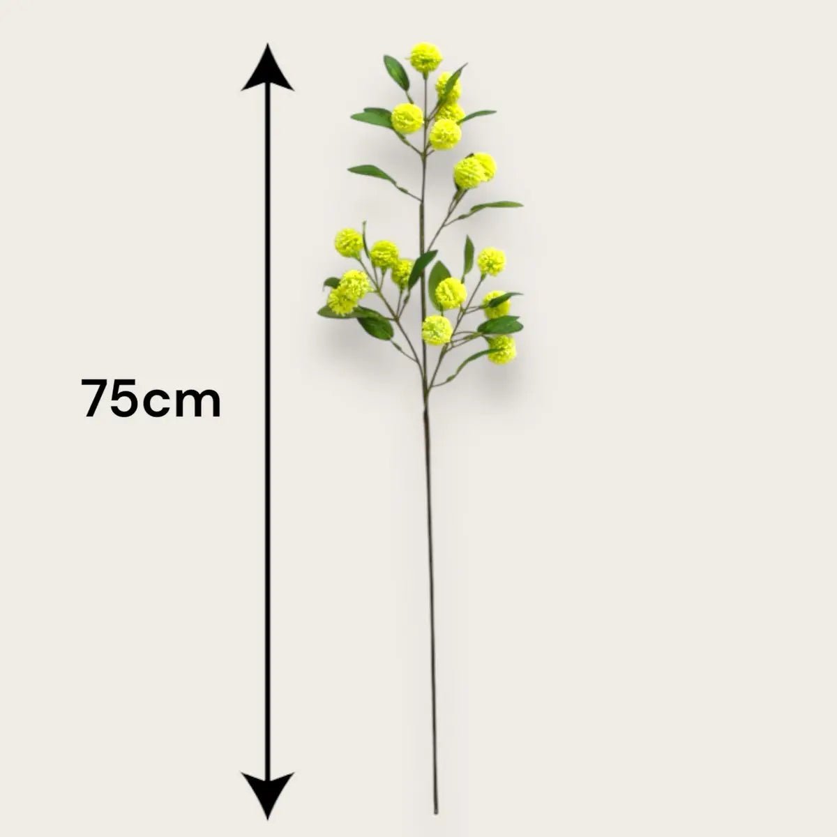 Passiflora edulis | Zijden kunstbloem | Lengte 75cm  1stk