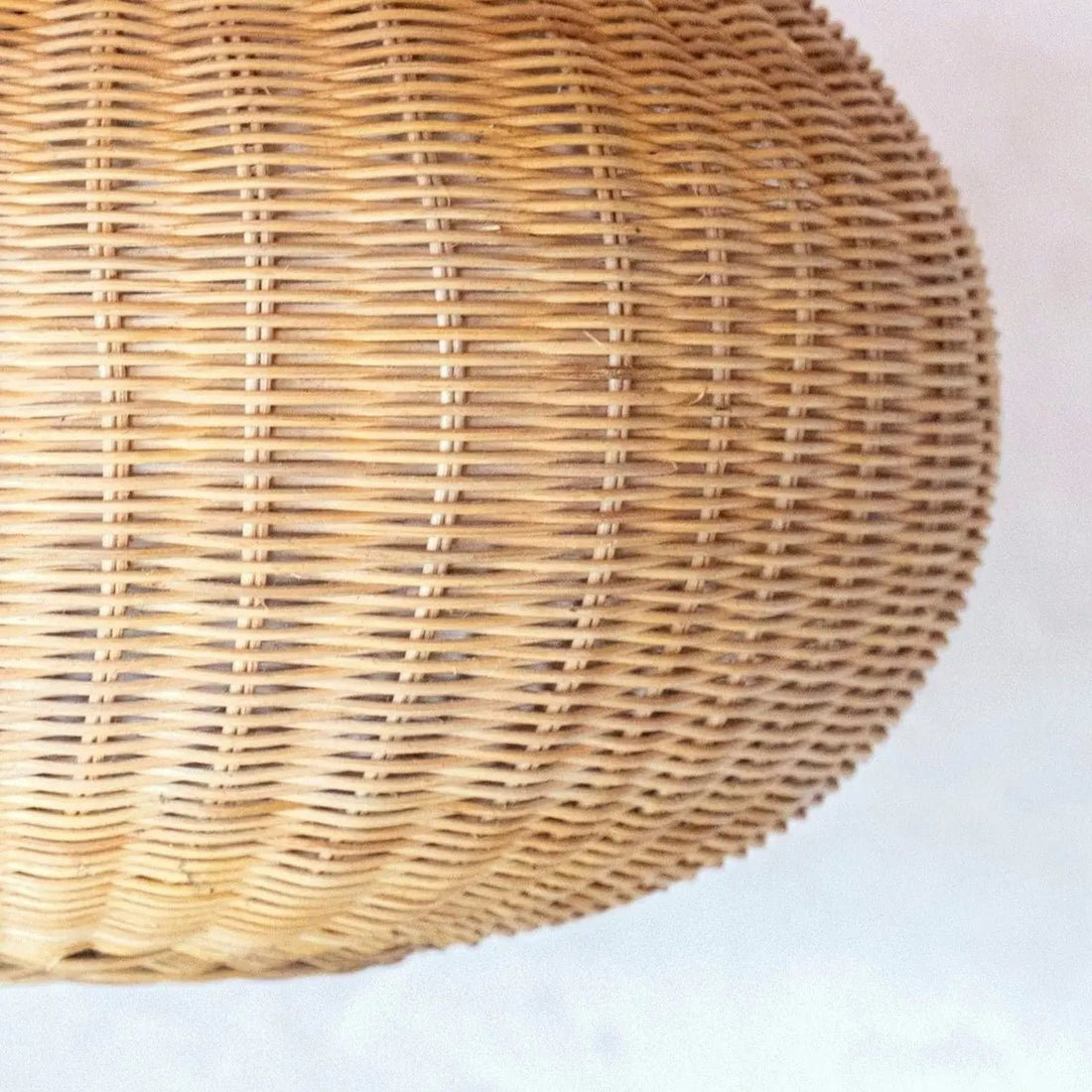 Anjani Grote Rotan Lampenkap – Boho Hanglamp Ø56 cm Handgemaakt