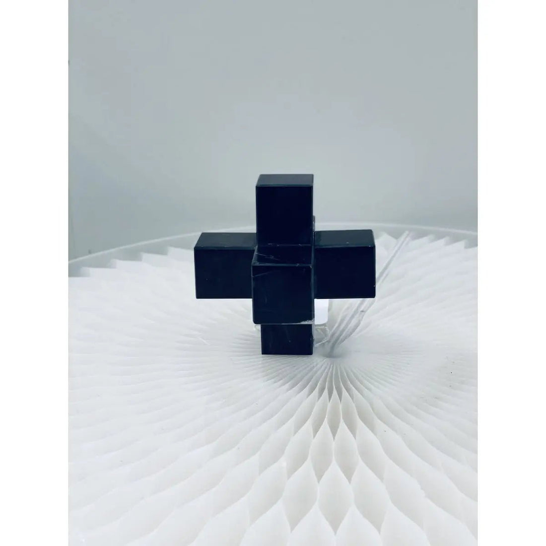 Modern Zwart Marmeren Kruis Klein