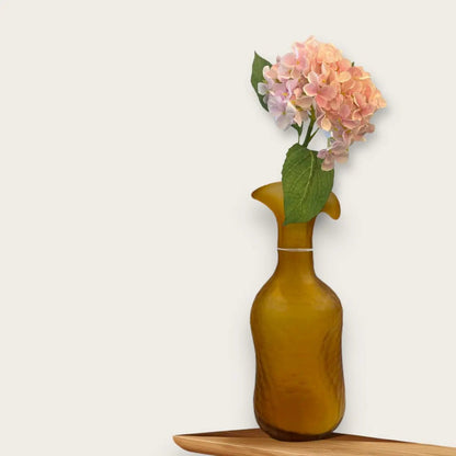 Kortstengelige frisse hortensia | Zijden kunstbloem | Lengte 47cm  1stk