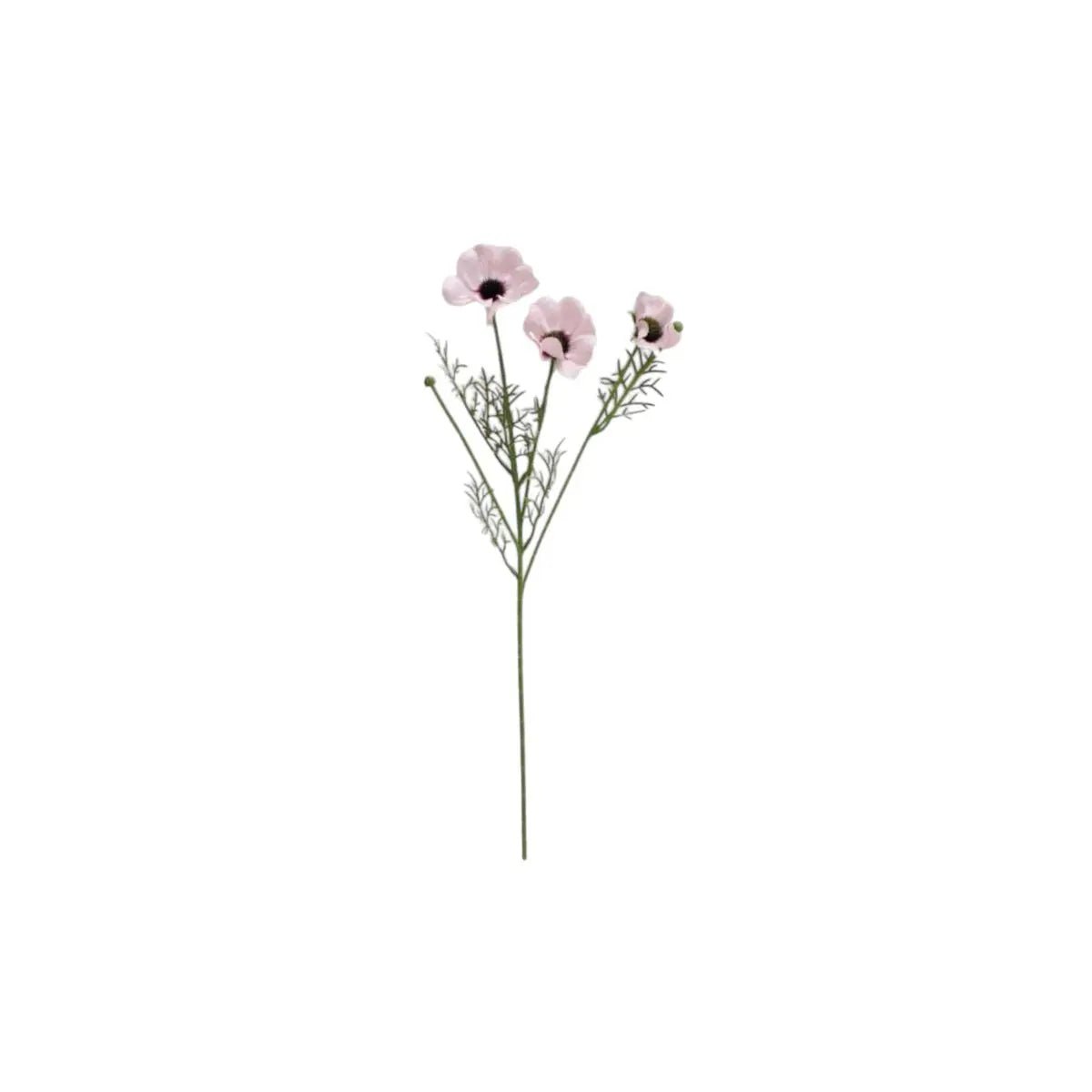 3D real touch chrysanthemum pink | Zijden kunstbloem | Lengte 52cm  1stk