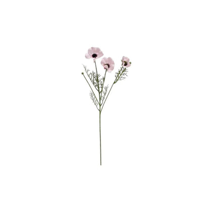 3D real touch chrysanthemum pink | Zijden kunstbloem | Lengte 52cm  1stk