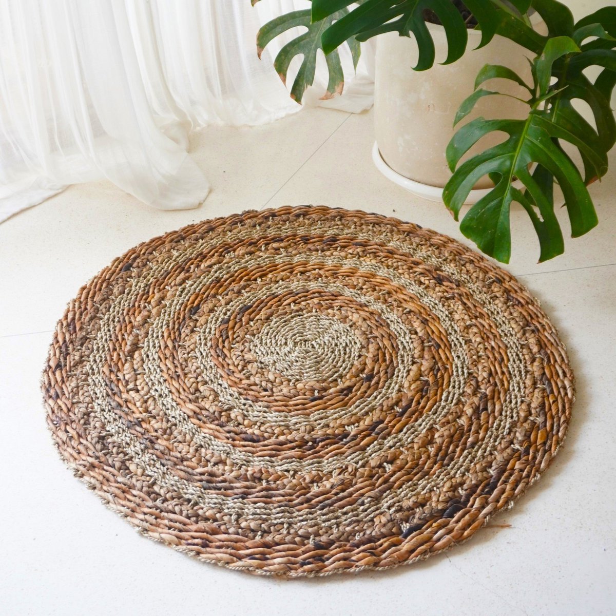 Teppich 100x120 cm mit Streifen – POHON Design