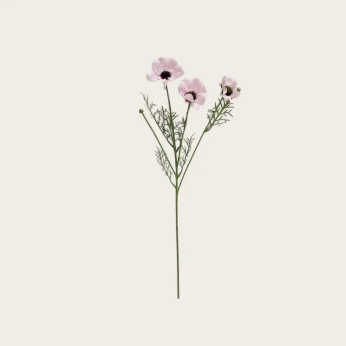 3D real touch chrysanthemum pink | Zijden kunstbloem | Lengte 52cm  1stk