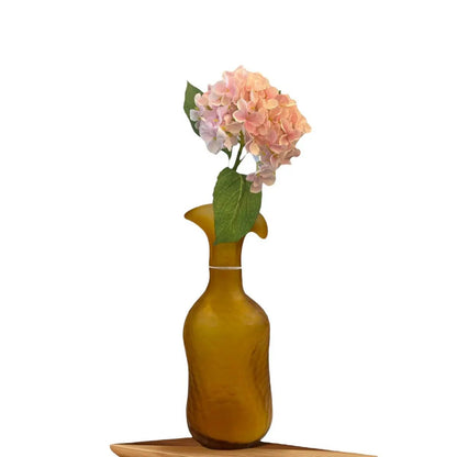 Kortstengelige frisse hortensia | Zijden kunstbloem | Lengte 47cm  1stk