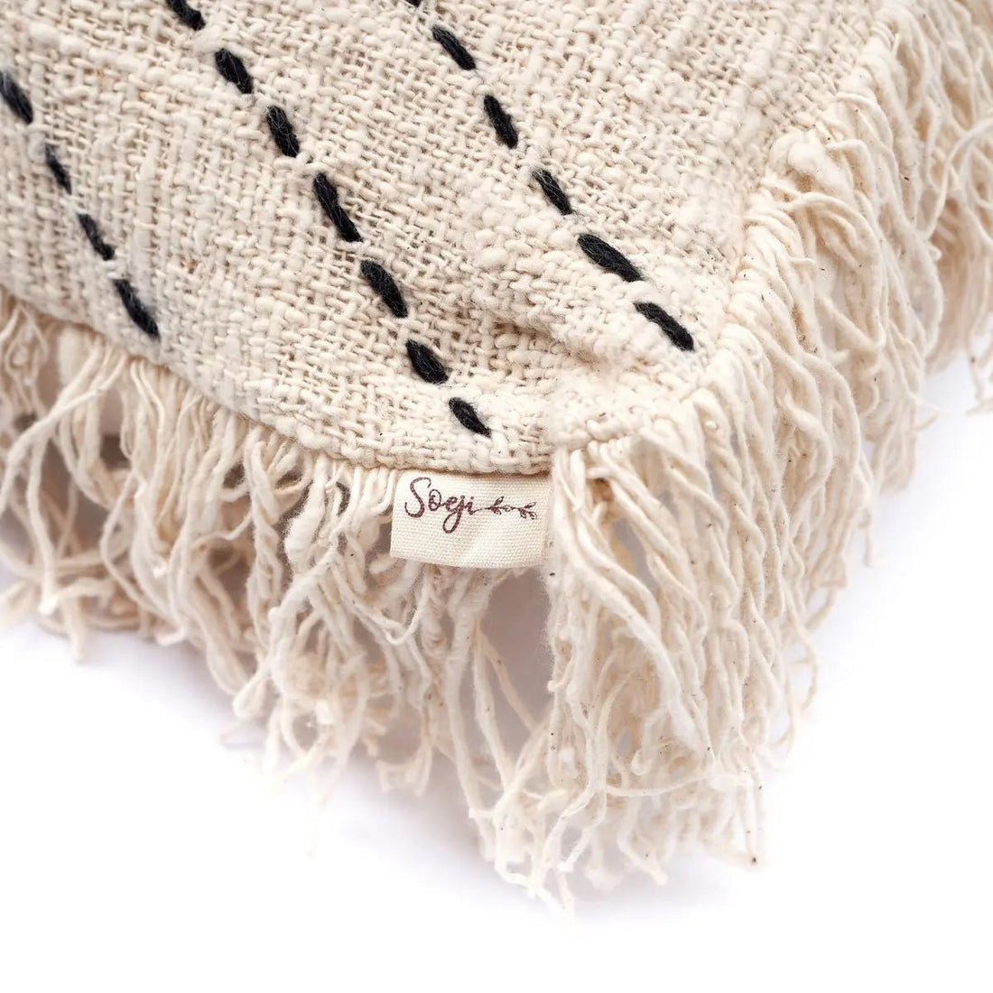 Kussensloop FLORES – Decoratief Katoenen Bankkussen, 2 Maten